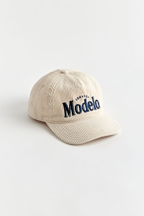 Slide View: 3: Modelo 5-Panel Cord Snapback Hat