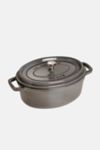 Thumbnail View 2: Staub Cast Iron Oval 5.75-quart Cocotte Dutch Oven Made in France