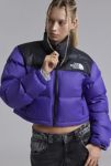 Thumbnail View 4: The North Face Nuptse Cropped Puffer Jacket