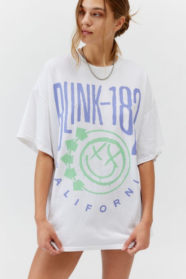 Slide View: 1: Blink 182 Graphic T-Shirt Dress