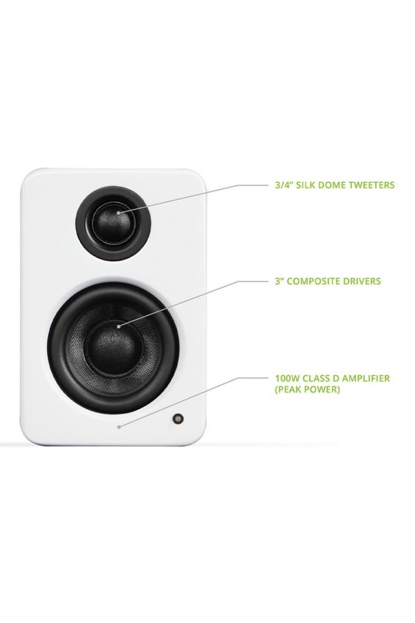 Slide View: 3: Kanto YU2 Powered Desktop Speaker Set