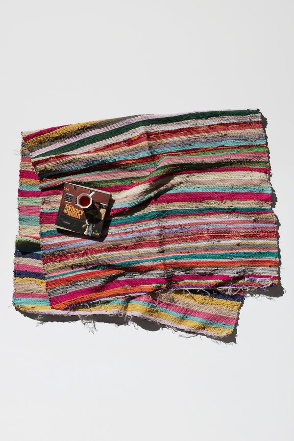 Slide View: 1: Puebco Collected Recycled Fabric Rug