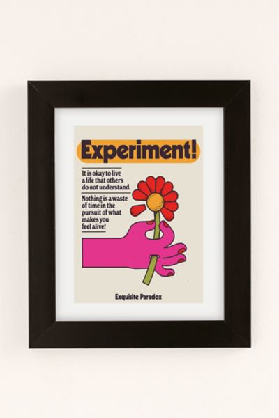 Exquisite Paradox Experiment Art Print