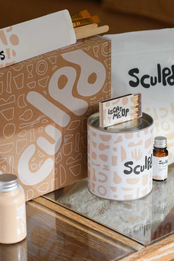 Slide View: 3: Sculpd Candle Making Pottery Kit