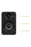 Thumbnail View 2: Kanto YUP4 Passive Bookshelf Speakers - Pair