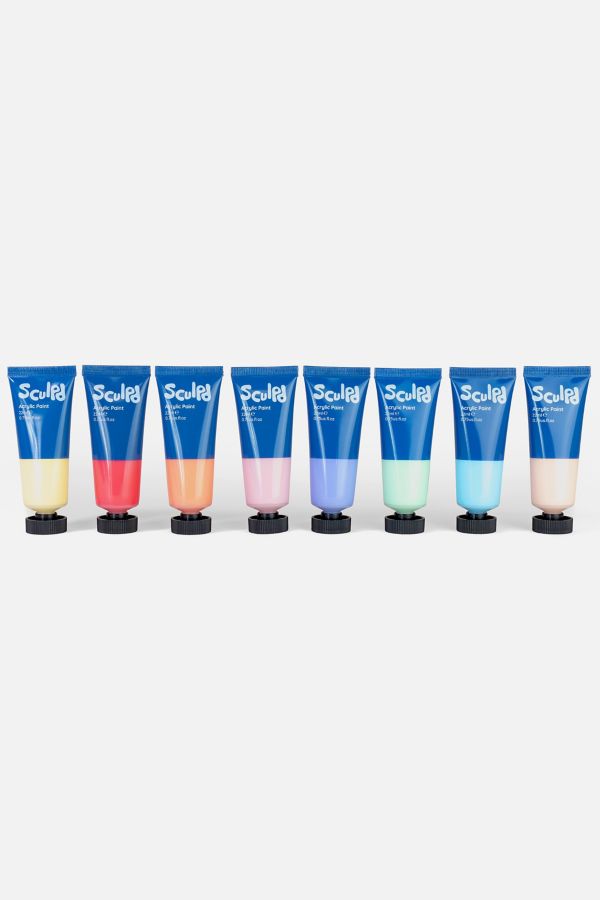 Slide View: 1: Sculpd Acrylic Paint Set