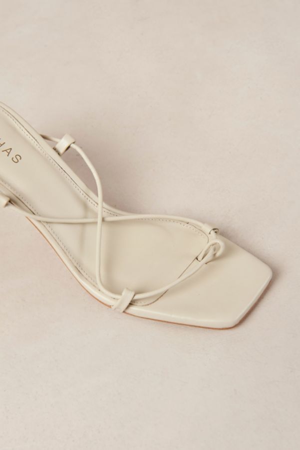 Slide View: 5: ALOHAS Bellini Leather Strappy Heel