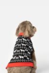 Thumbnail View 2: Silver Paw Holiday Reindeer Dog Sweater