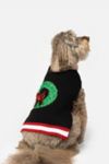 Thumbnail View 1: Silver Paw Wreath Holiday Dog Sweater