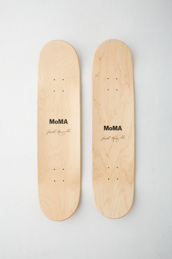 Slide View: 3: Ensemble de planches à roulettes MoMA Skateboard Diptych