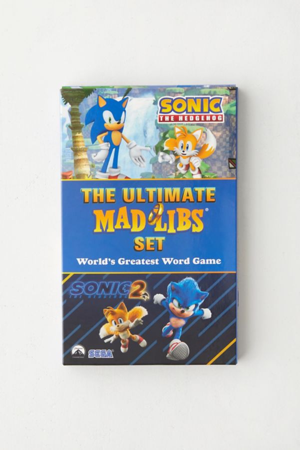 Slide View: 1: The Ultimate Sonic The Hedgehog Mad Libs Set: World's Greatest Word Game UO Exclusive Edition