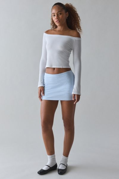 Out From Under Bec Low Rise Micro Mini Skort