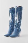 Thumbnail View 2: Azalea Wang Metallic Upbeat Rhinestone Cowboy Boot