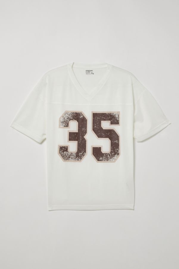 Slide View: 1: Standard Cloth Football Jersey Tee