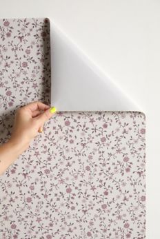 Slide View: 4: UO Home Clarissa Floral Vine Removable Wallpaper