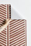 Thumbnail View 3: Little Arrow Design Co Chevron On Brandywine Removable Wallpaper