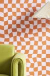 Thumbnail View 1: Avenie Warped Checkerboard Removable Wallpaper