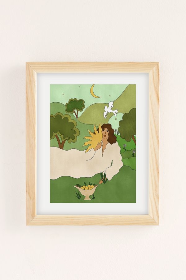 Slide View: 1: Alja Horvat Sun In Her Hands Art Print