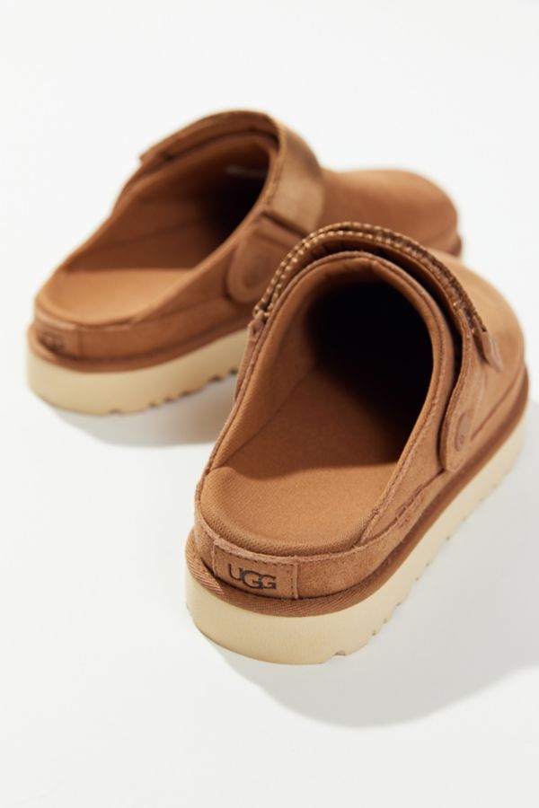 Slide View: 3: Sabot en Suède UGG Goldenstar pour Femme