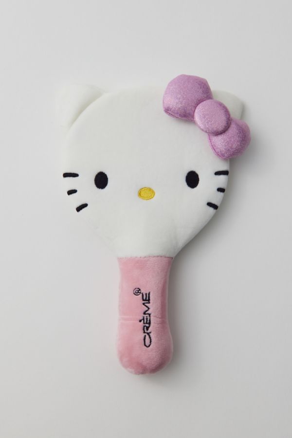 Slide View: 2: Le Miroir Portable en Peluche Crème Shop X Sanrio Hello Kitty