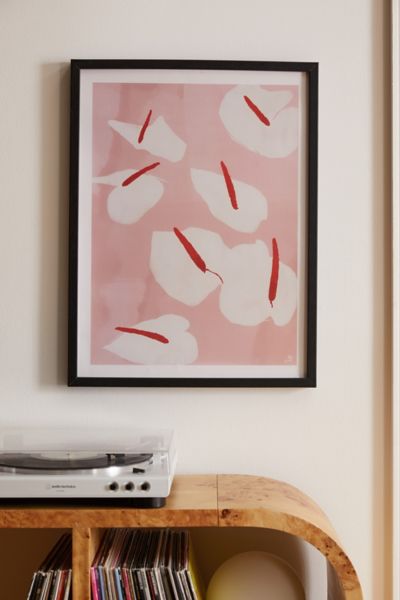 PSTR Studio Sylvia Anthurium Frameless Art Print