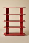 Thumbnail View 2: Silas Retro-Modern 5-Tier Bookshelf