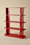 Thumbnail View 3: Silas Retro-Modern 5-Tier Bookshelf