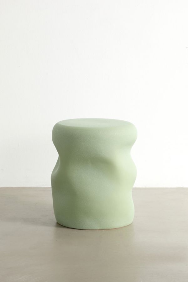 Slide View: 2: Isla Ceramic Side Table/Nightstand