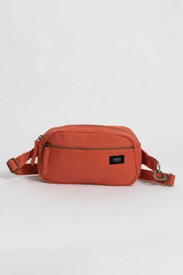 Slide View: 2: Terra Thread Organic Cotton Canvas Fanny Pack