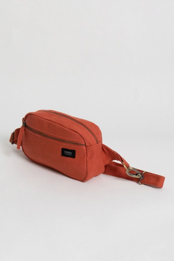 Slide View: 1: Terra Thread Organic Cotton Canvas Fanny Pack