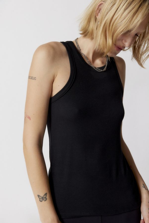 Slide View: 4: Splits59 Kiki Ribbed Tank Top