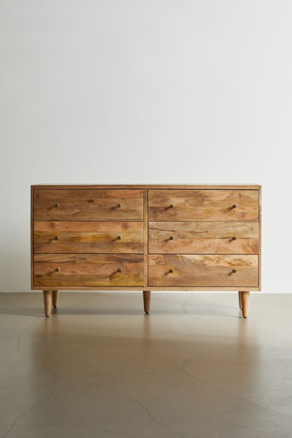 Slide View: 2: Amelia 6-Drawer Dresser