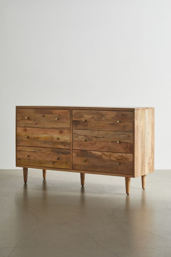 Slide View: 3: Amelia 6-Drawer Dresser