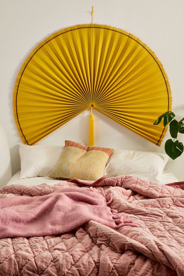 Slide View: 1: Palmera Fan Headboard