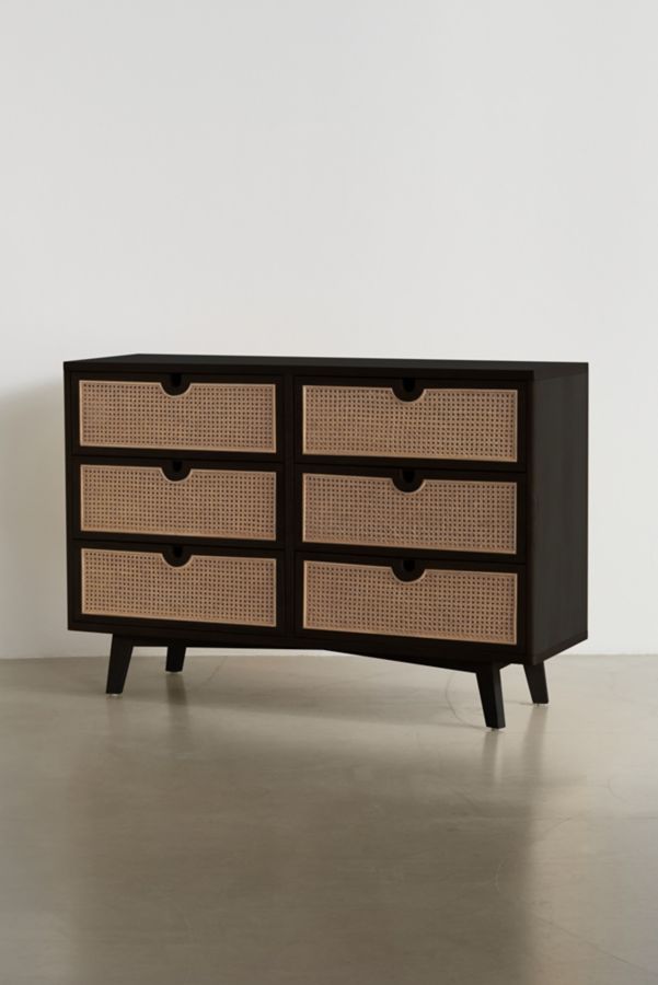 Slide View: 2: Marte 6-Drawer Dresser