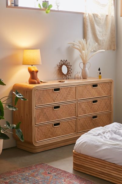 Ria 6-Drawer Dresser