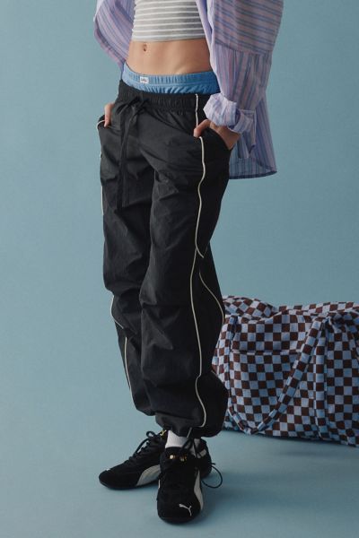 BDG Jess Straight Leg Nylon Track Pant