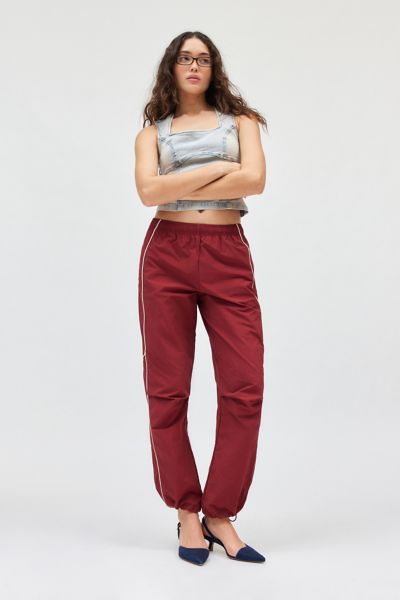 BDG Jess Straight Leg Nylon Track Pant