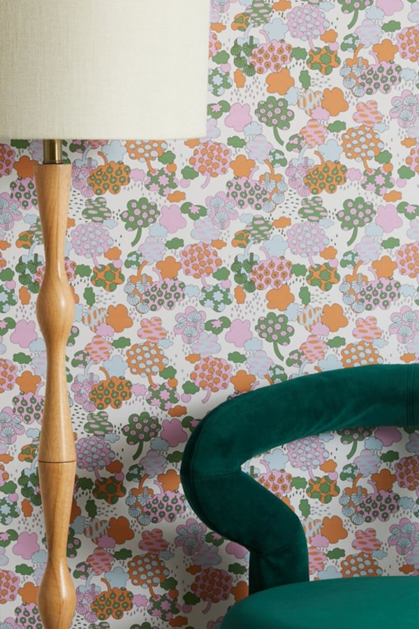 Slide View: 1: UO Home Kimchi Trees Removable Wallpaper