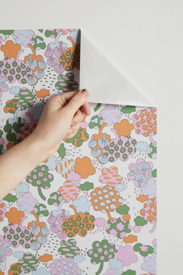 Slide View: 3: UO Home Kimchi Trees Removable Wallpaper