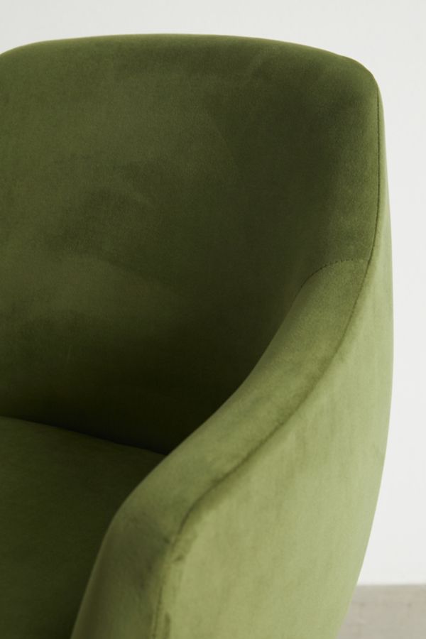 Slide View: 5: Merritt Velvet Dining Chair