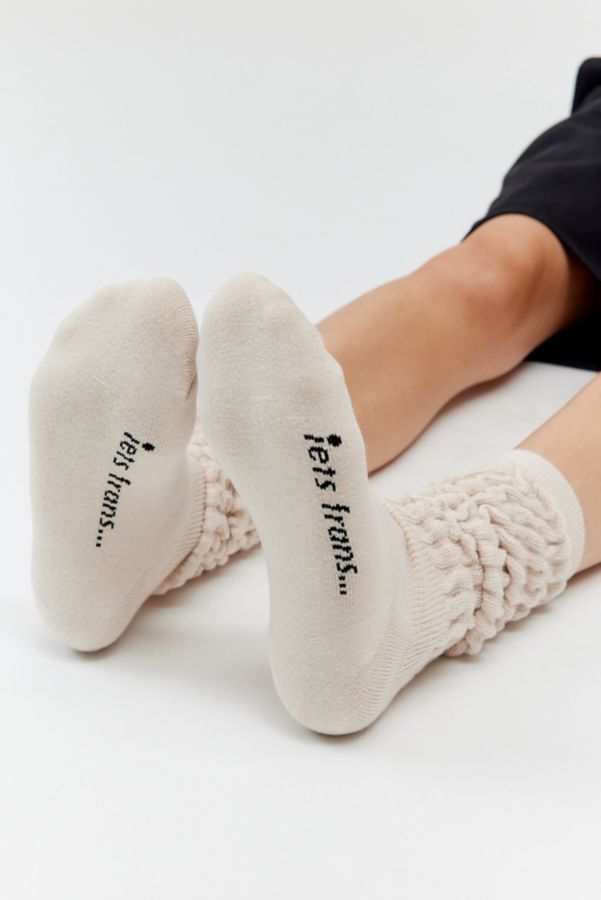 Slide View: 1: iets frans... Slouch Crew Sock