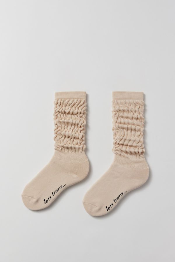 Slide View: 4: iets frans... Slouch Crew Sock