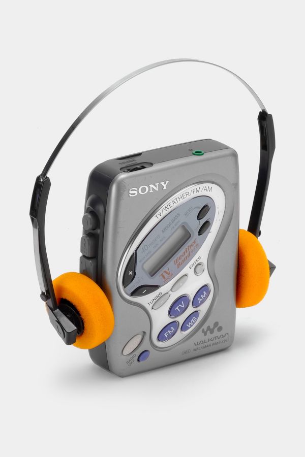 Slide View: 1: Vintage Sony Walkman WM-FX281 AM/FM Portable Cassette Player Refurbished by Retrospekt