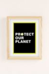 Thumbnail View 2: Grace Ann Perry Designs Protect Our Planet Art Print