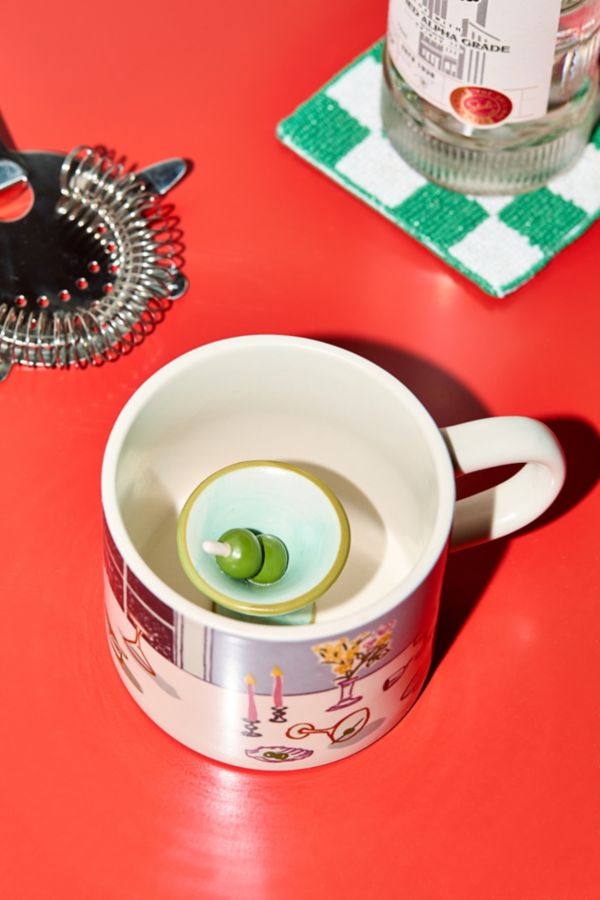 Slide View: 1: Hidden Icon Peekaboo Mug