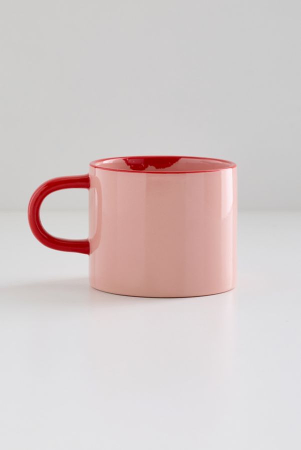 Slide View: 2: Hidden Icon Peekaboo Ceramic Mug