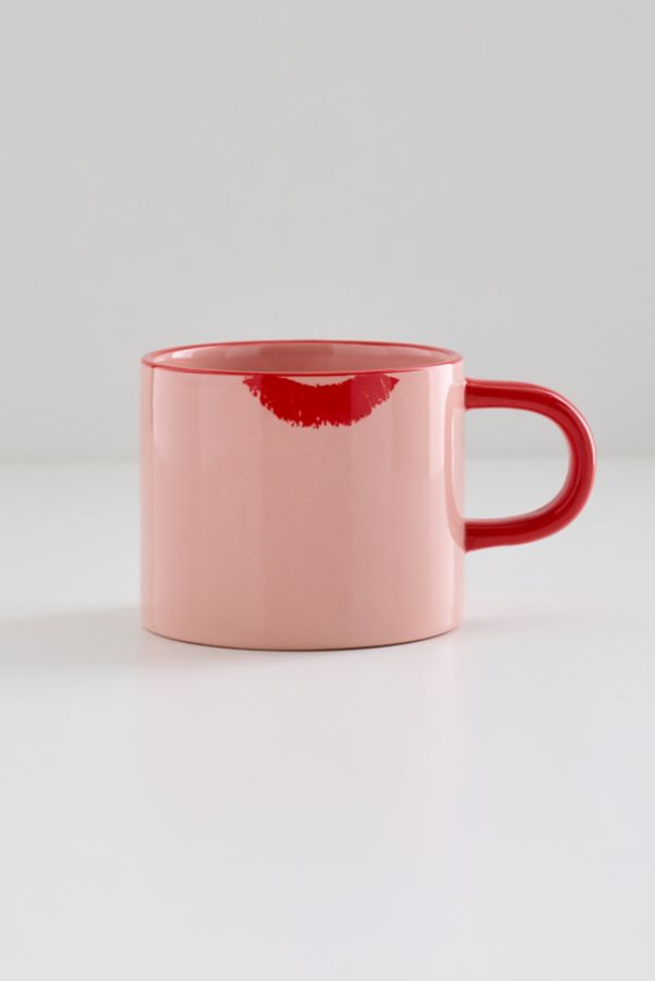 Slide View: 3: Hidden Icon Peekaboo Ceramic Mug