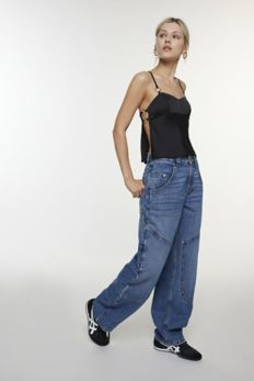 Slide View: 1: Jeans de charpentier flottant Bella BDG