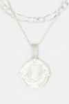 Thumbnail View 1: Deux Lions Jewelry Sterling Silver Sicilian Zodiac Layered Necklace